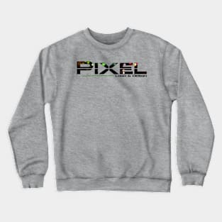 Pixel Logo & Design Crewneck Sweatshirt